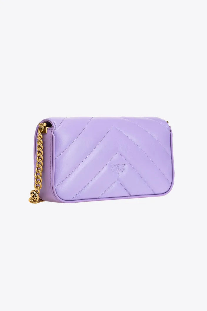 Borsa Pinko MINI LOVE BAG CLICK BAGUETTE BIG CHEVRON 100068A136