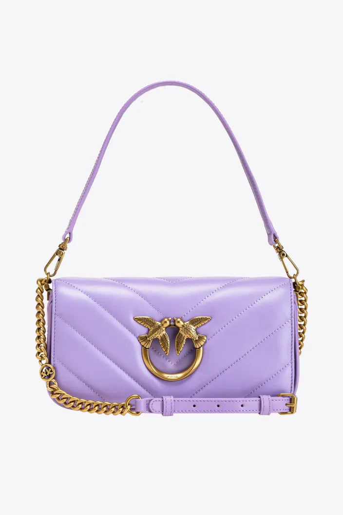 Borsa Pinko MINI LOVE BAG CLICK BAGUETTE BIG CHEVRON 100068A136