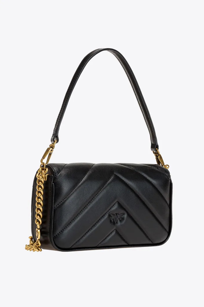 Borsa Pinko MINI LOVE BAG CLICK BAGUETTE BIG CHEVRON 100068A136