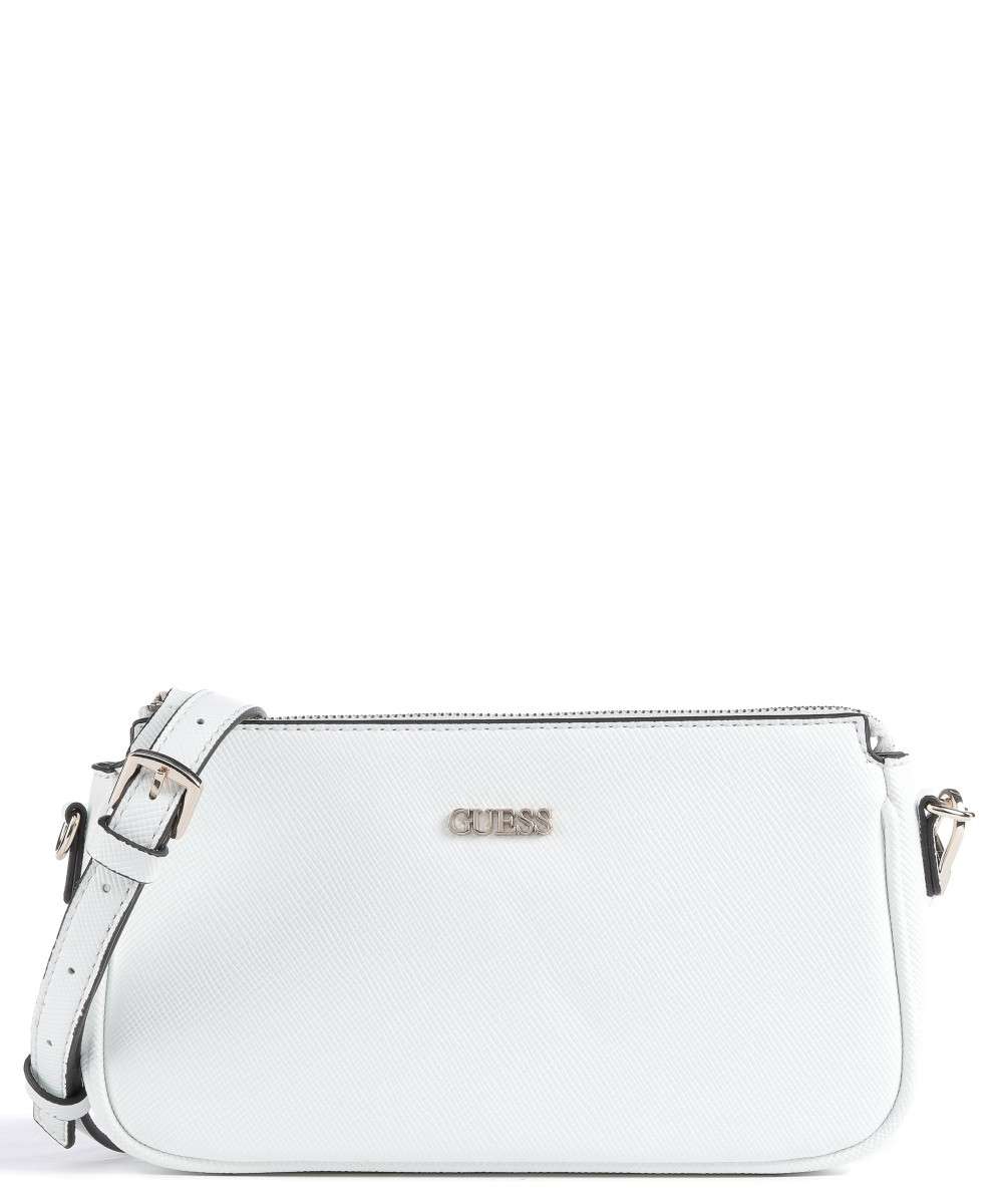 Borsa Guess Noelle DBL Pouch Crossbody HWZG7879710 Bianco