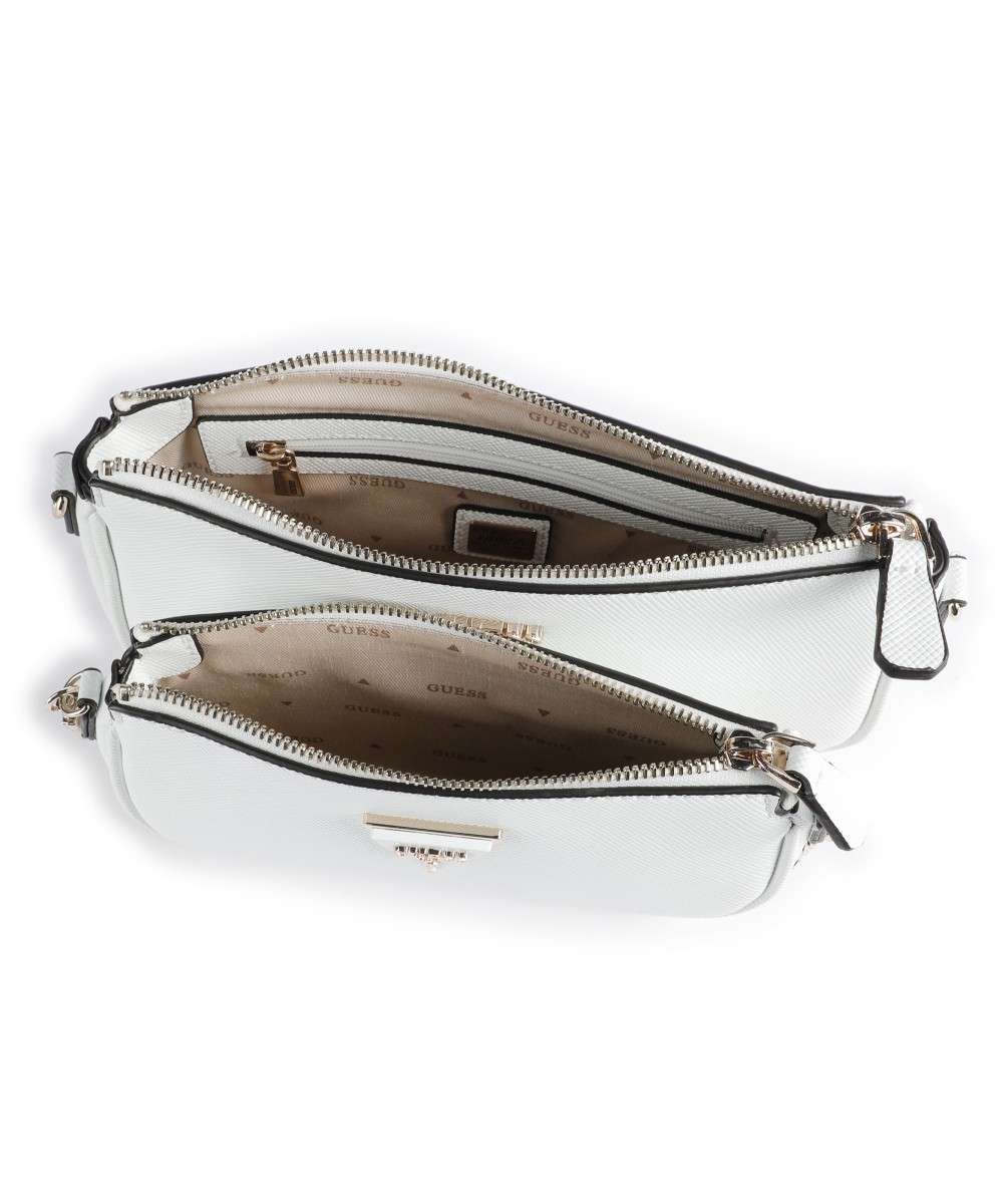 Borsa Guess Noelle DBL Pouch Crossbody HWZG7879710 Bianco