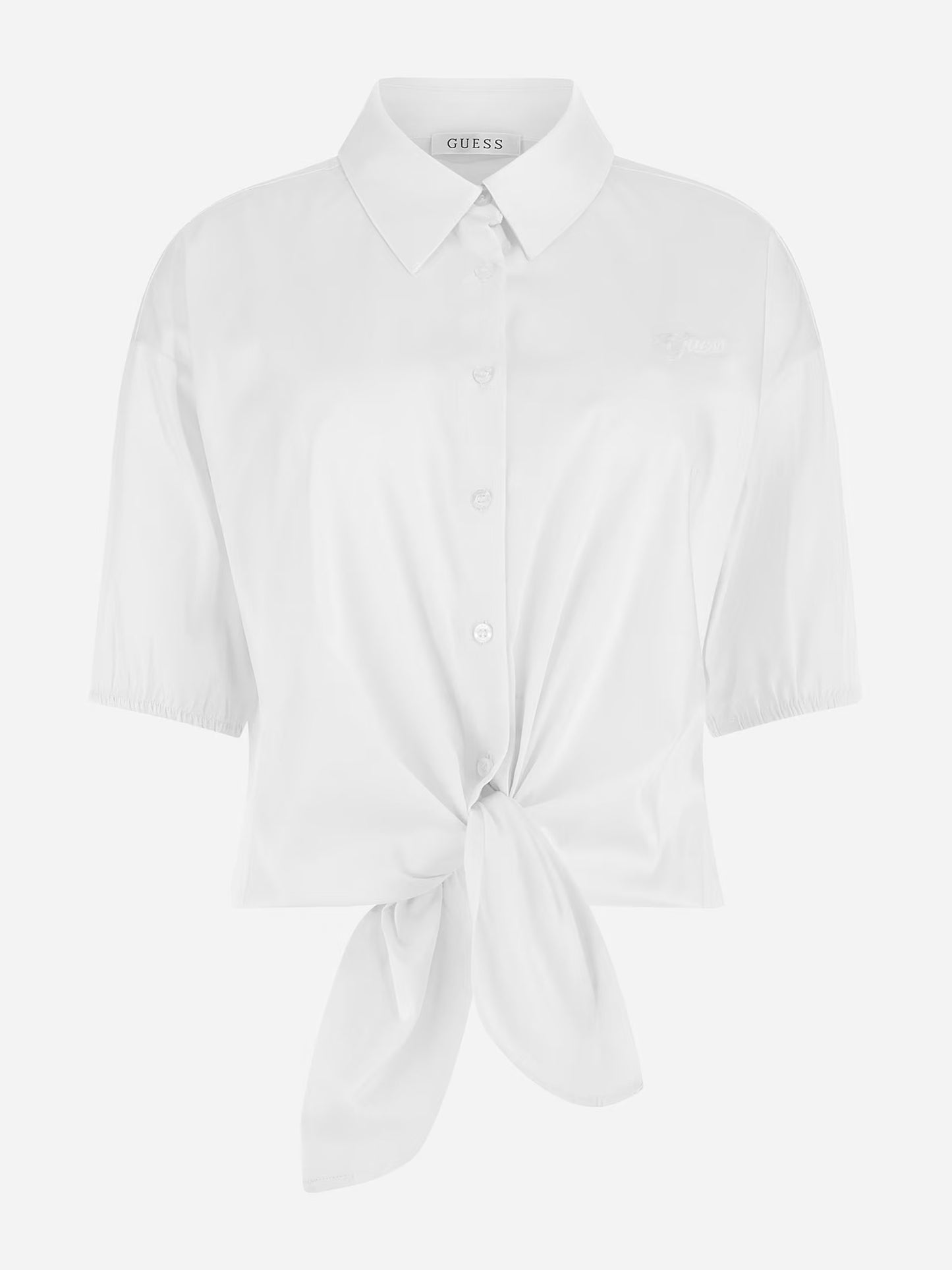 Guess Chemise Femme W3GH71WE2Q0 Blanc