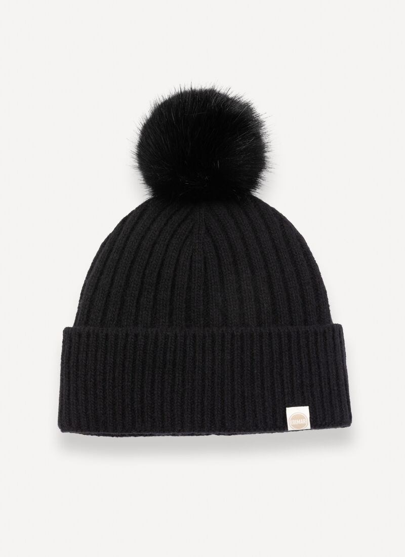 COLMAR Cappello con pompon in pelliccia sintetica 48000015E 3NU