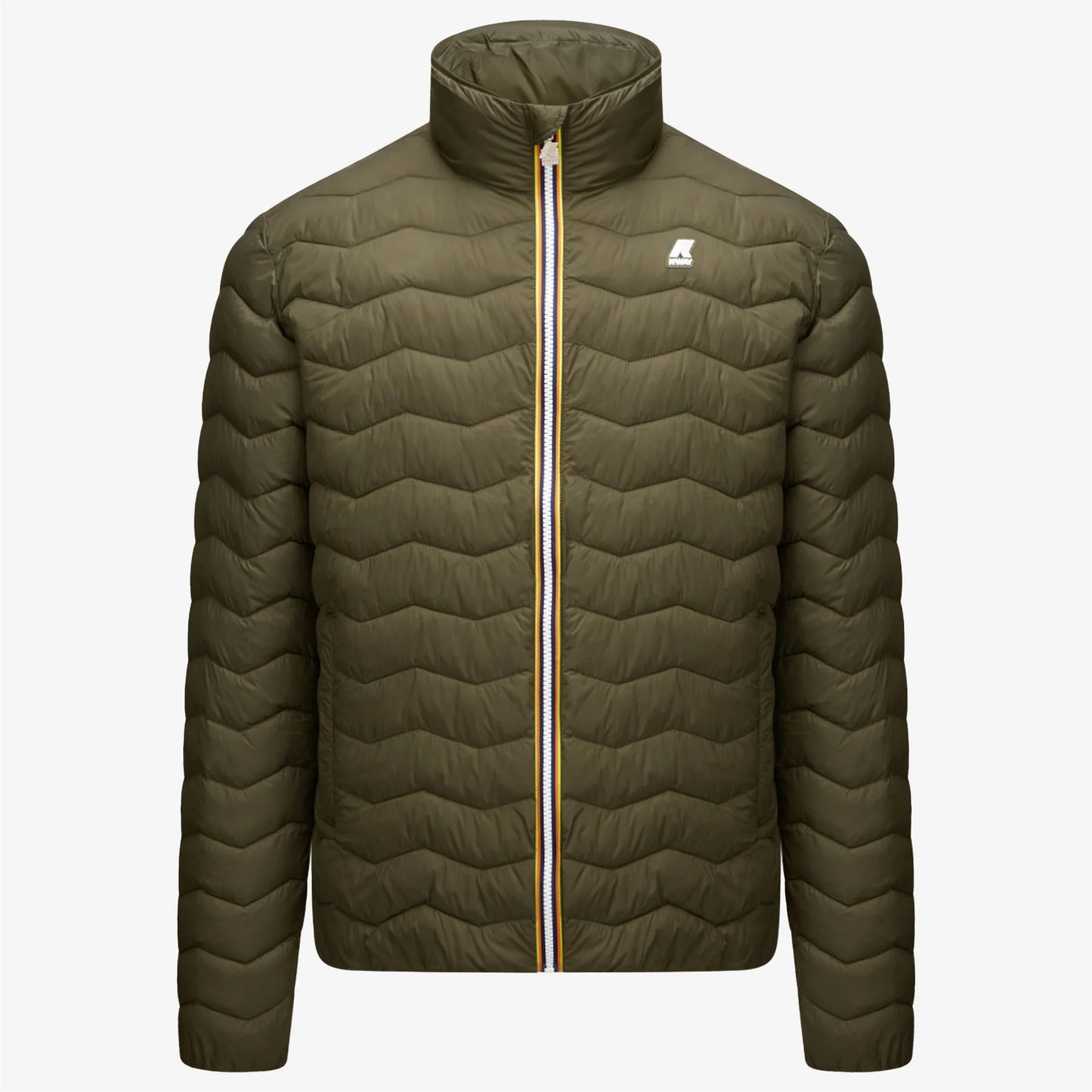 Giubbino KWAY Uomo Valentine Eco Warm K6115GW Verde Militare