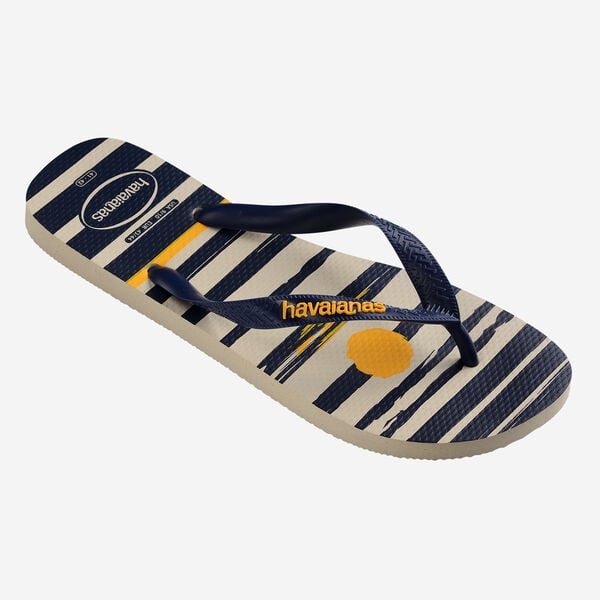 Infradito Uomo Havaianas Top Nautical 4137126 Blu/Beige