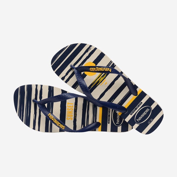 Infradito Uomo Havaianas Top Nautical 4137126 Blu/Beige