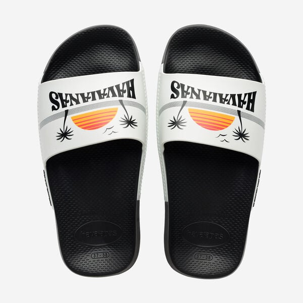 Slides Uomo Havaianas Brazil 4147329 Nero/Bianco