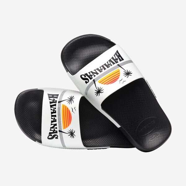 Slides Uomo Havaianas Brazil 4147329 Nero/Bianco