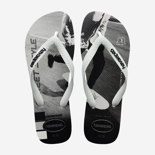 Infradito Uomo Havaianas Hype 4127920 Bianco/Nero