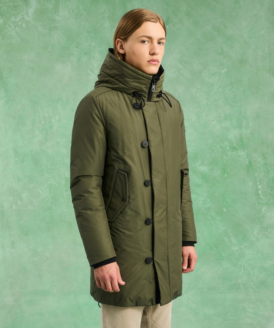 AMPIO PARKA LUCENTE PEUTEREY KASA MO 03 Verde Fogliame
