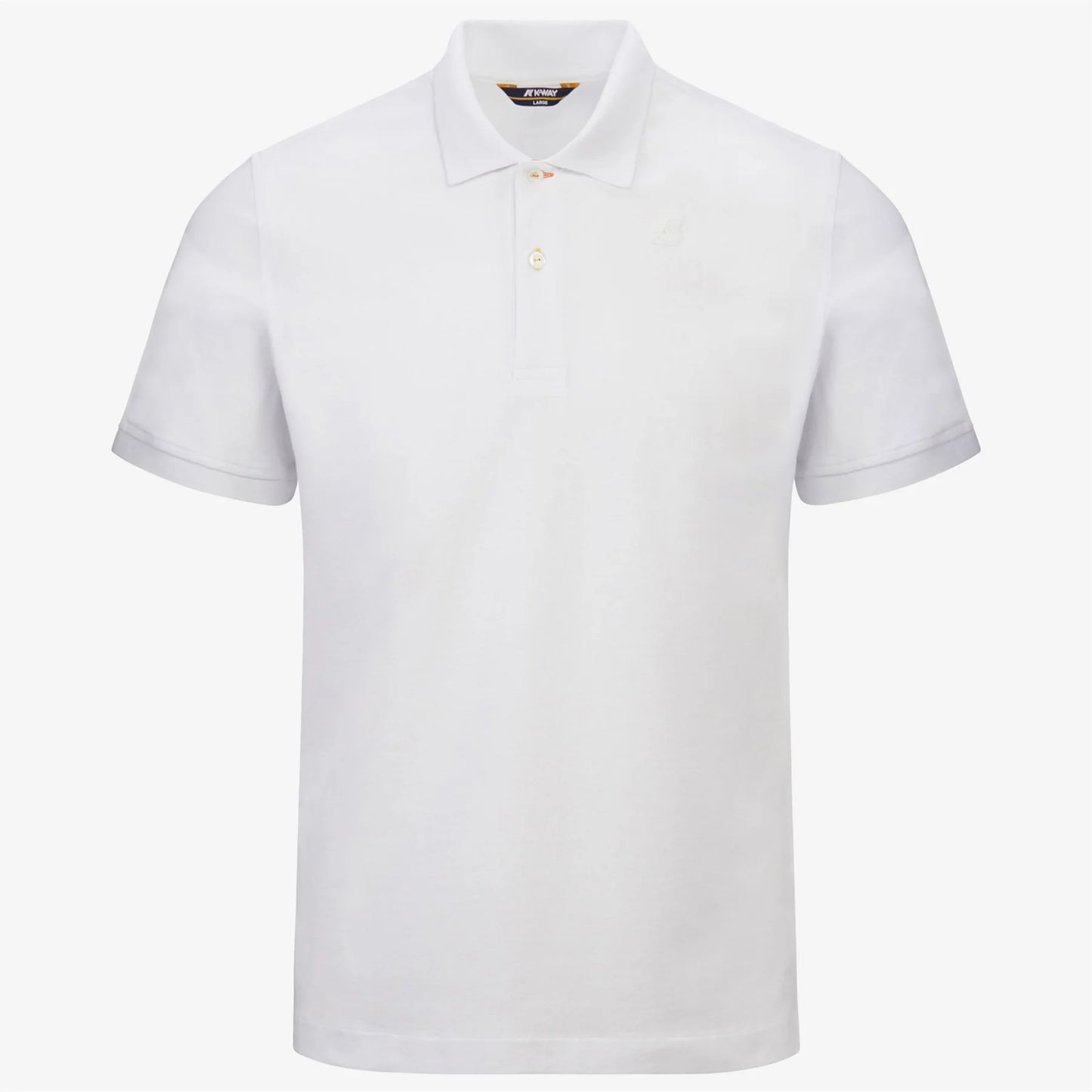 Polo Vinnie K•WAY Uomo K7121MW 001 Bianco