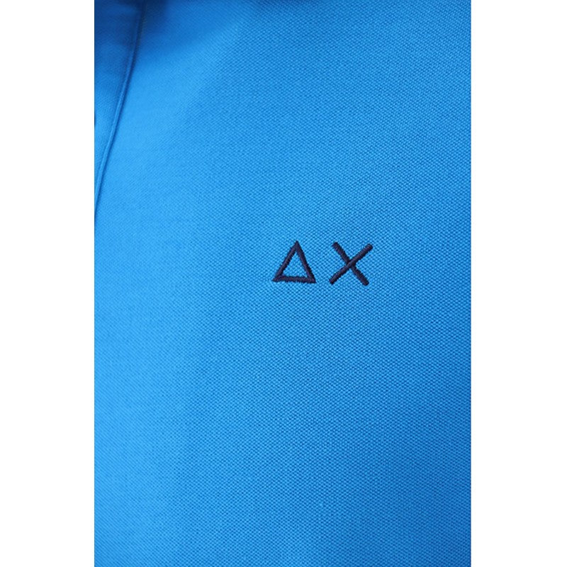 Polo SUN68 Uomo A33114 Turchese