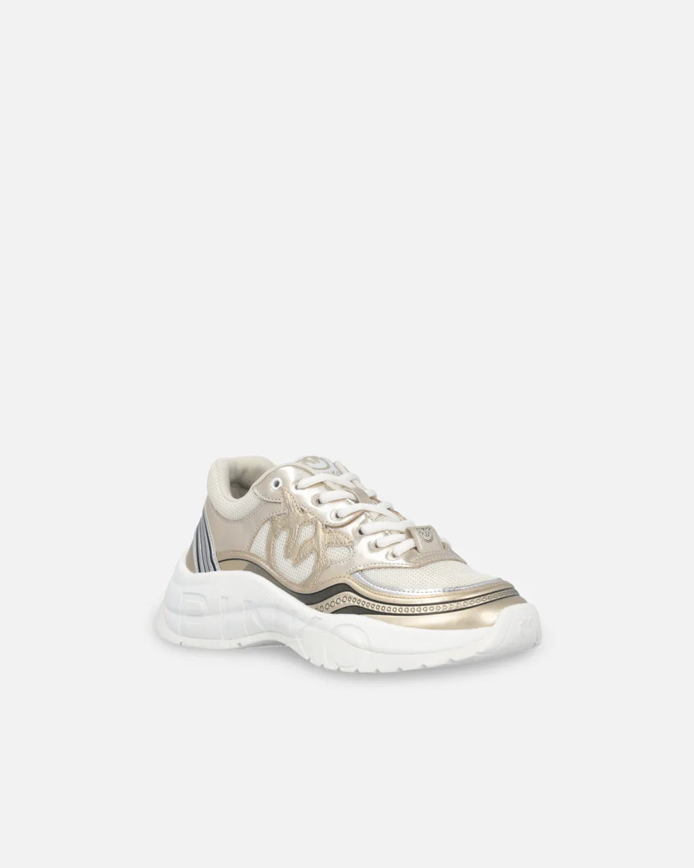 Scarpe da ginnastica dettagli metallizzati PINKO GLAMMY 04 − SS0057E014ZZL