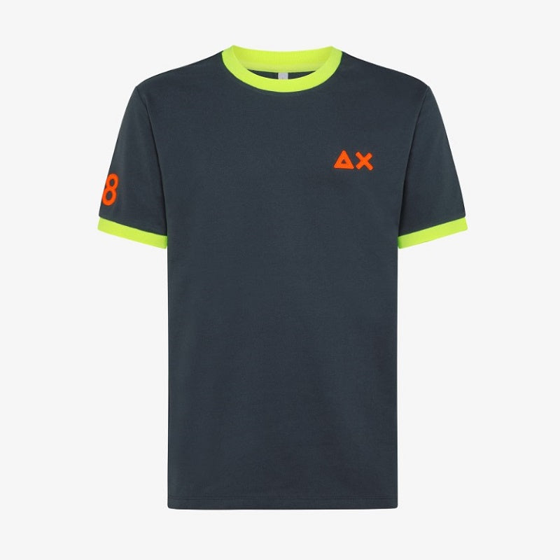 T-Shirt SUN68 Uomo T33122 Inchiostro