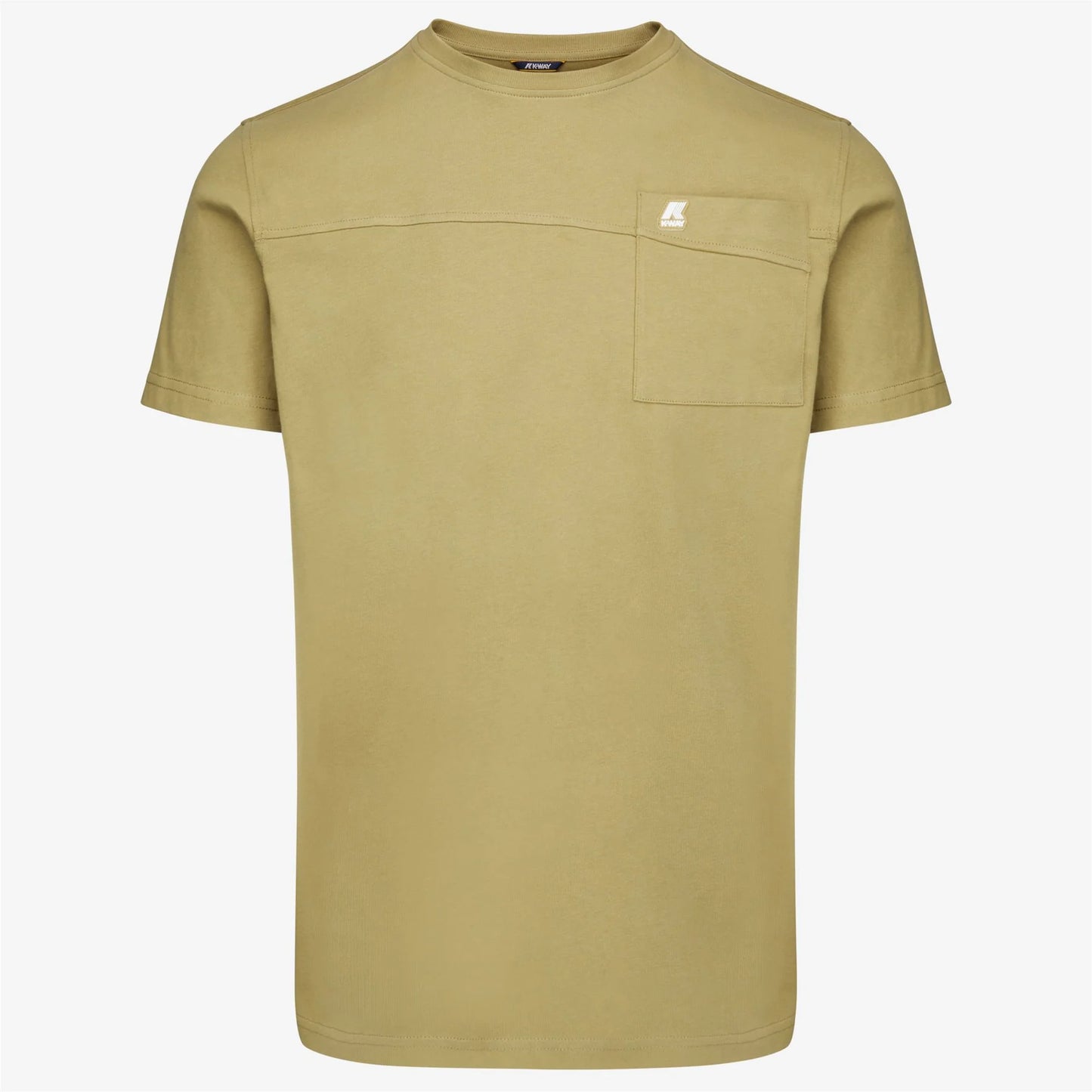 Rosin K•WAY T-Shirt Homme K7118TW 677 Beige Kaki