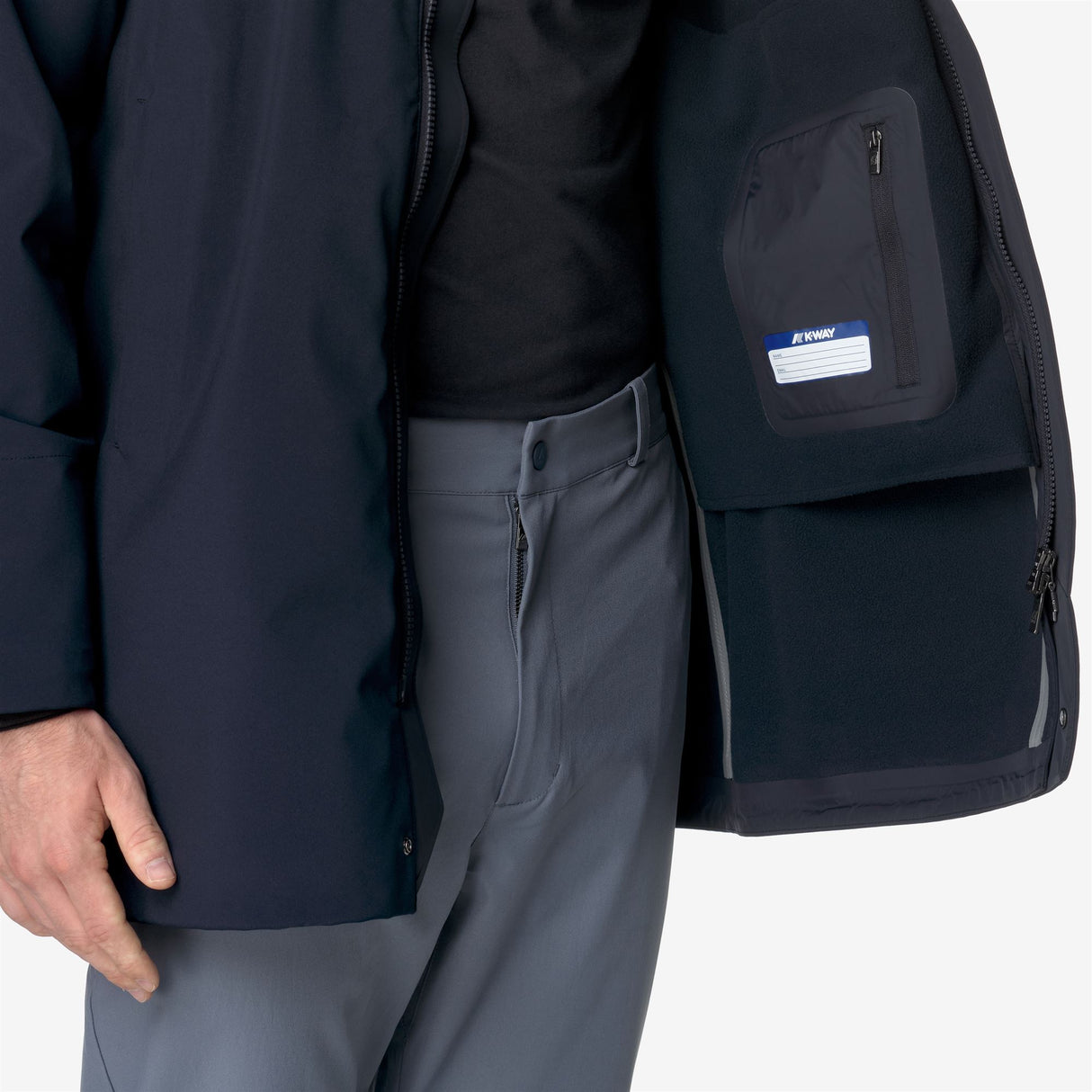 Giacca Invernale Uomo DUKE BONDED K6116YW Colore Blue Depth