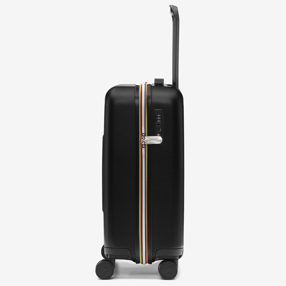 EUDOXIE LOGO trolley unisex in policarbonato nero K81372W