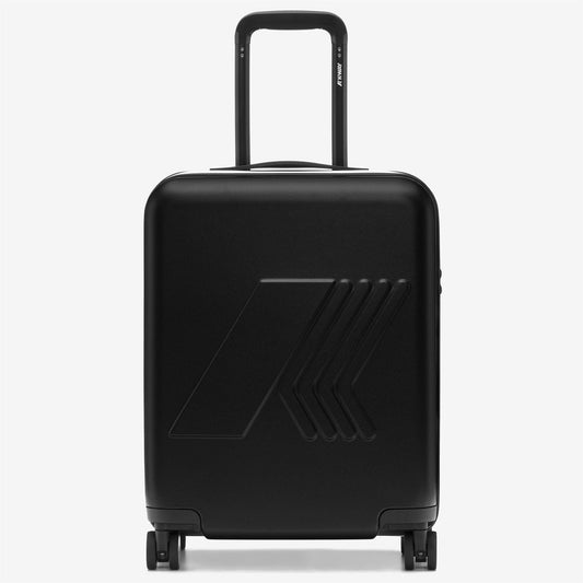 EUDOXIE LOGO trolley unisex in policarbonato nero K81372W
