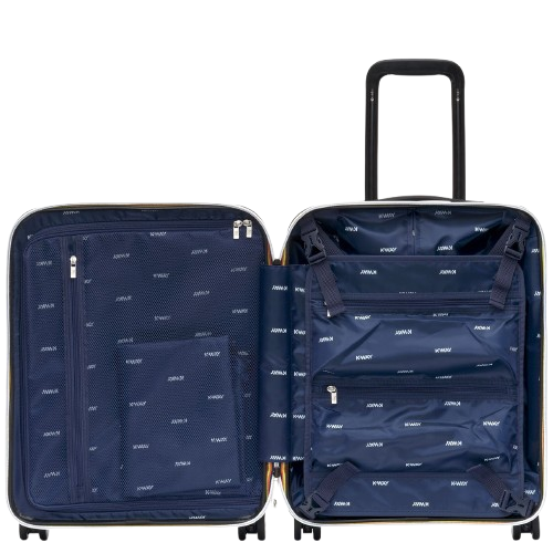 EUDOXIE LOGO trolley unisex in policarbonato nero K81372W