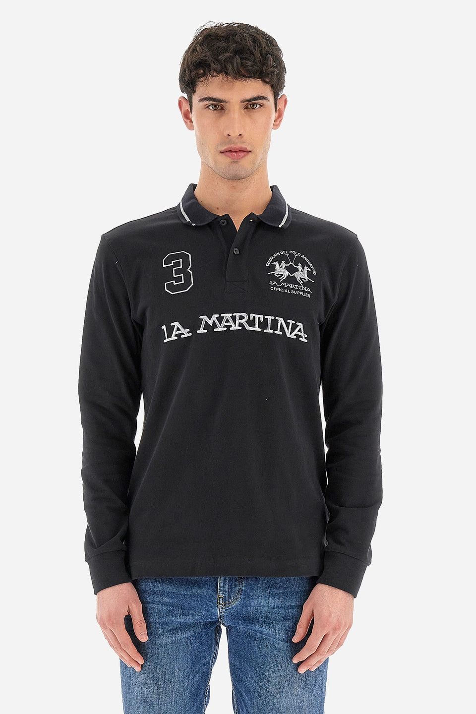 Polo LAMARTINA uomo regular fit - Urbe WMP306JS005B9180
