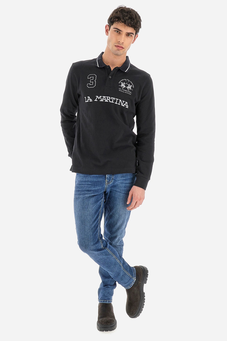 Polo LAMARTINA uomo regular fit - Urbe WMP306JS005B9180