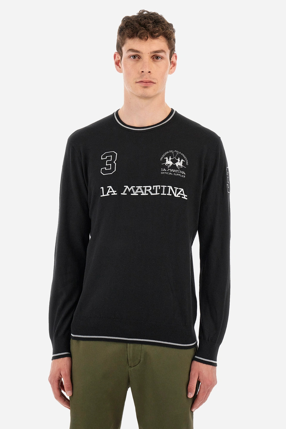 Maglia LAMARTINA uomo regular fit - Quittances WMS304YW025B9180