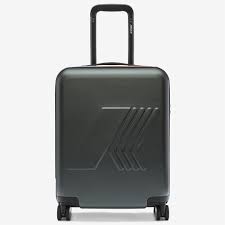 EUDOXIE LOGO trolley unisex in policarbonato nero K81372W