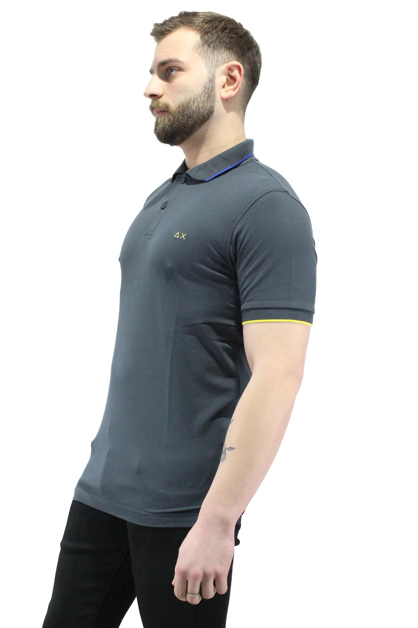 Polo SUN68 Uomo A33111 Inchiostro