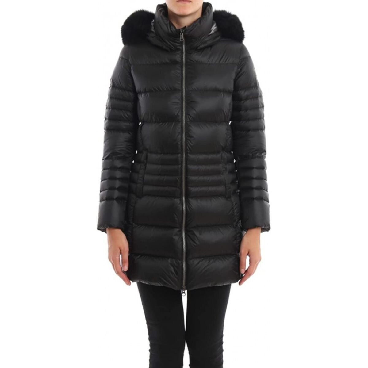 PIUMINO DONNA COLMAR LUNGO IN TESSUTO CANGIANTE RICICLATO 2289F 5WG IN23