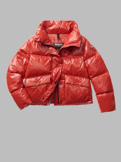 PIUMINO DONNA BLAUER LUCIDO COLLO ALTO CHARLOTTE 23WBLDC03022-006631