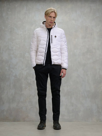 BLAUER PIUMINO AD ONDE Wave 25WBLUC03074-006355