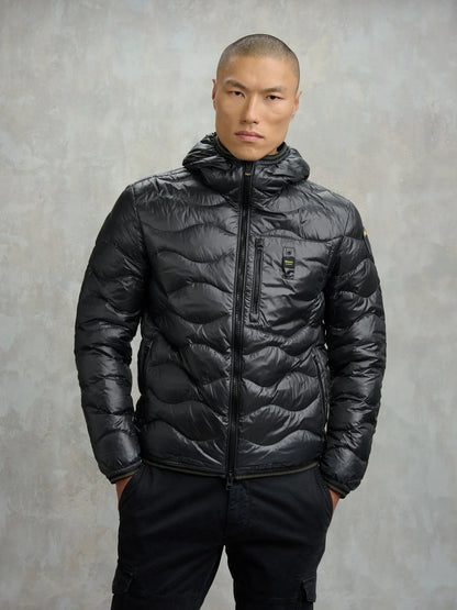 BLAUER PIUMINO AD ONDE Wave 25WBLUC03074-006355