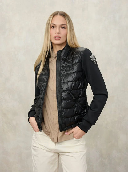 Blauer GIUBBETTO DONNA MANICHE SCUBA HASKEL