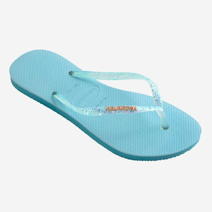 Tongs femme Havaianas 4147122 Bleu clair