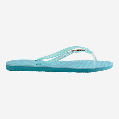 Tongs femme Havaianas 4147122 Bleu clair