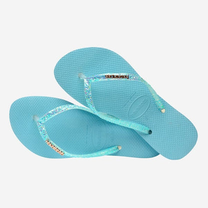 Tongs femme Havaianas 4147122 Bleu clair