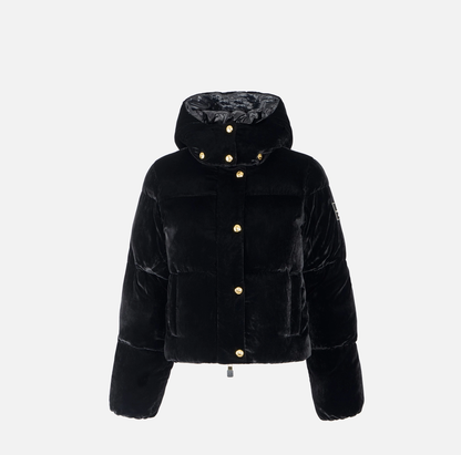 ELISABETTA FRANCHI  PI82D56E2 - PIUMINO IN VELLUTO