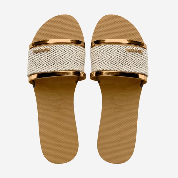 Ciabatte Donna Havaianas You Trancoso Premium 4146063 Bronzo