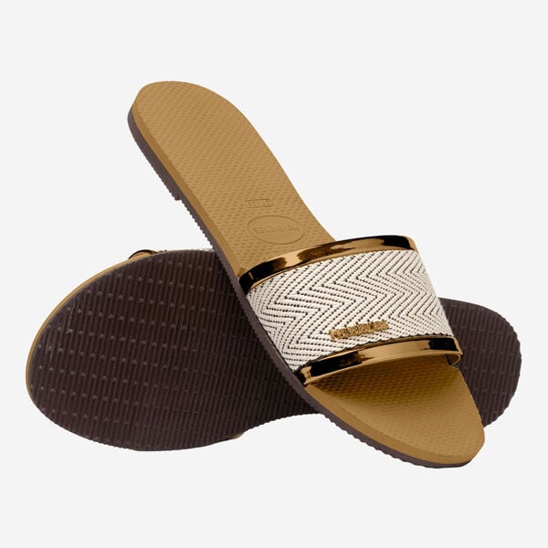 Ciabatte Donna Havaianas You Trancoso Premium 4146063 Bronzo