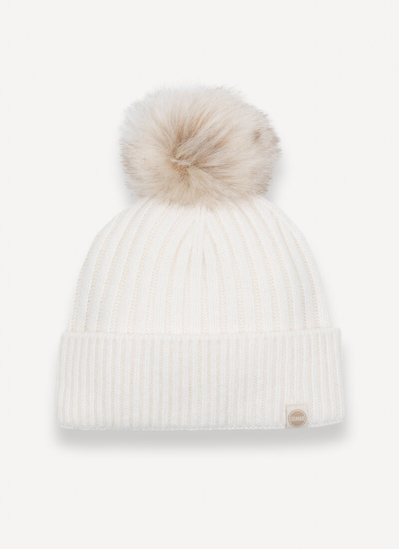 COLMAR Cappello con pompon in pelliccia sintetica 48000015E 3NU