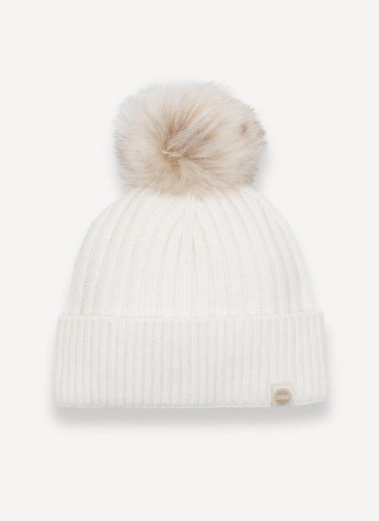 COLMAR Cappello con pompon in pelliccia sintetica 48000015E 3NU