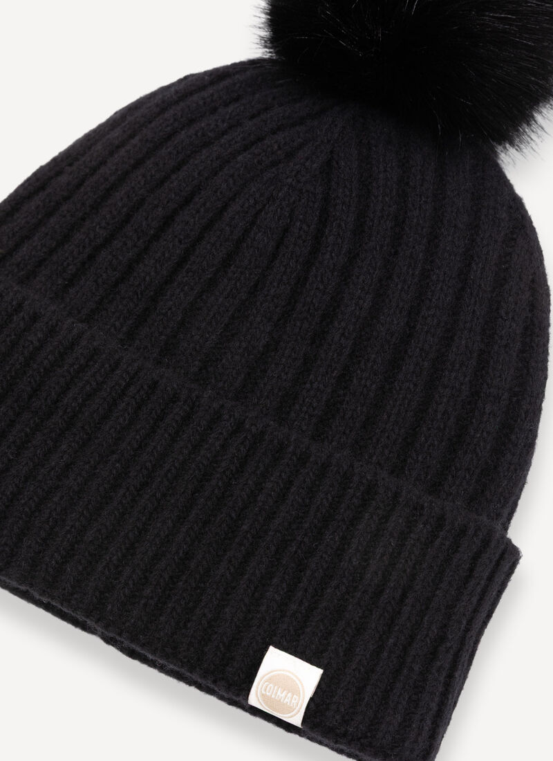 COLMAR Cappello con pompon in pelliccia sintetica 48000015E 3NU