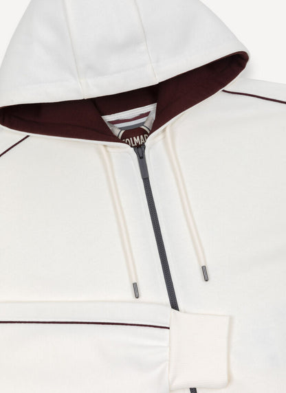 COLMAR Felpa con Cappuccio Heritage 62000017 3LN col 624 BIANCO TOFU