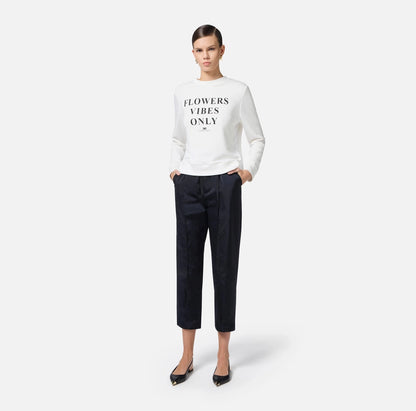 Felpa in cotone ELISABETTA FRANCHI MD00151E2