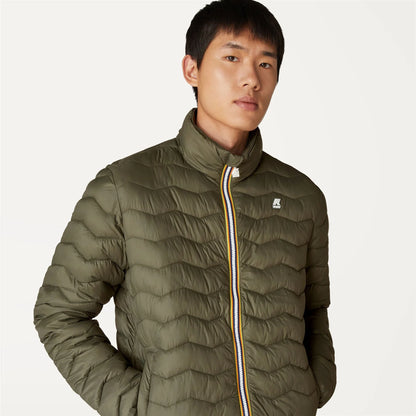 Giubbino KWAY Uomo Valentine Eco Warm K6115GW Verde Militare