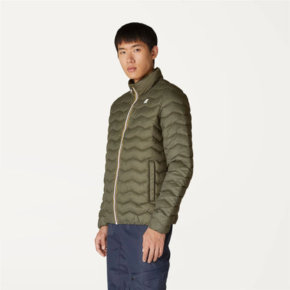 Giubbino KWAY Uomo Valentine Eco Warm K6115GW Verde Militare