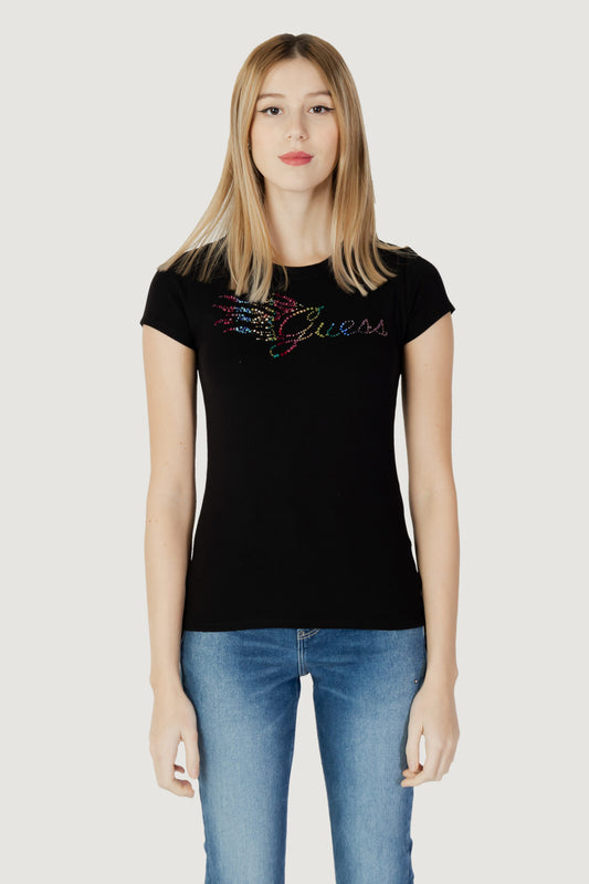 Guess T-shirt à logo flamme W3RI47KA0Q1