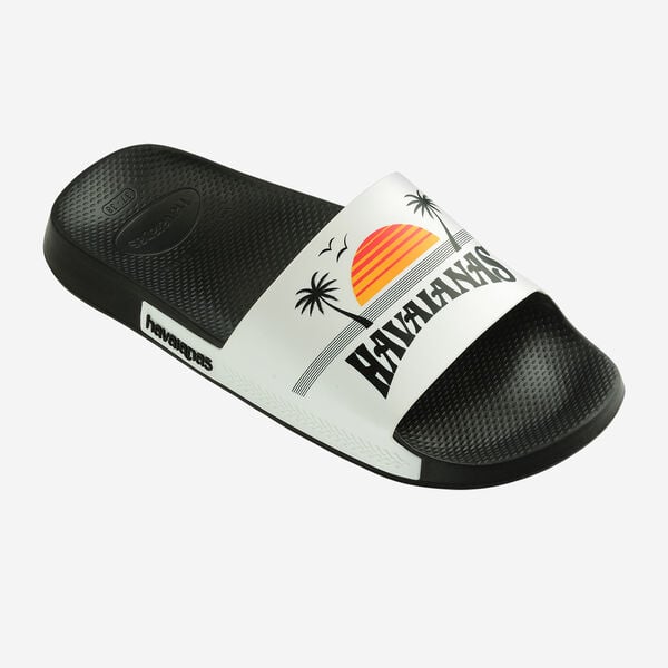 Claquettes Homme Havaianas Brazil 4147329 Noir/Blanc