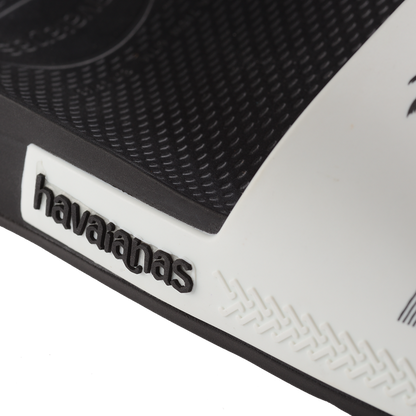 Claquettes Homme Havaianas Brazil 4147329 Noir/Blanc