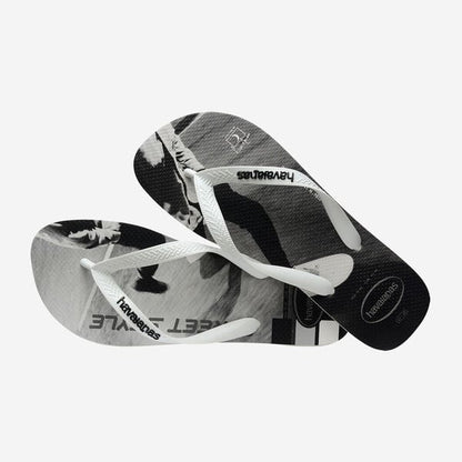Infradito Uomo Havaianas Hype 4127920 Bianco/Nero